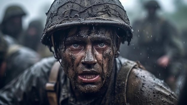 Raw and haunting war photography that captures the stark reality of conflict