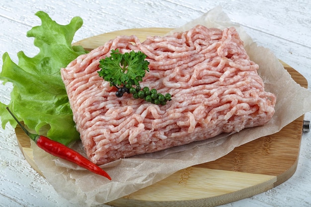 Raw minced meat