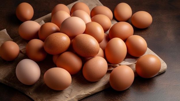 Raw Organic Eggs