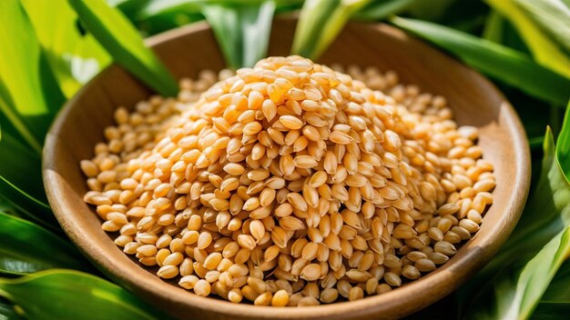 Raw organic healthy millet