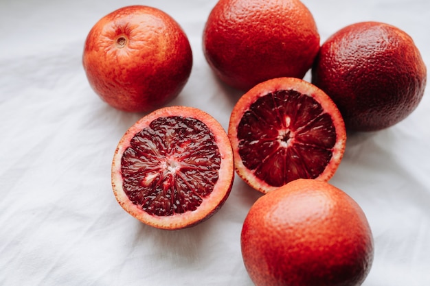 Raw Organic Red Blood Oranges