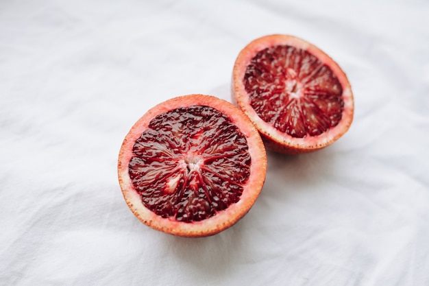 Raw Organic Red Blood Oranges