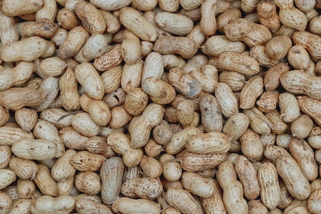 Raw Peanuts background texture