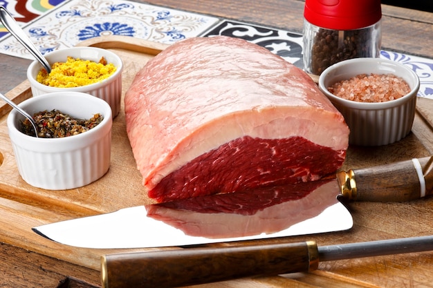 Raw picanha