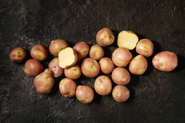 Raw potatoes miss blush