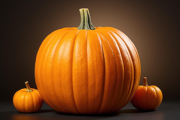 Raw pumpkin in indoor studio professional advertising food photography