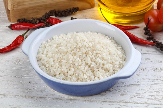 Raw rice