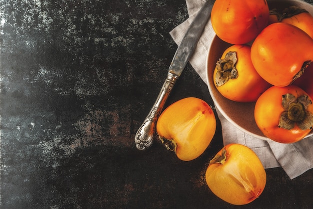 Raw ripe persimmon