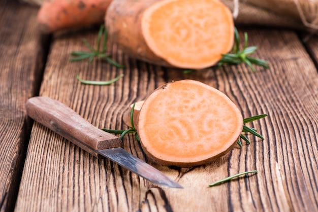 Raw Sweet Potato