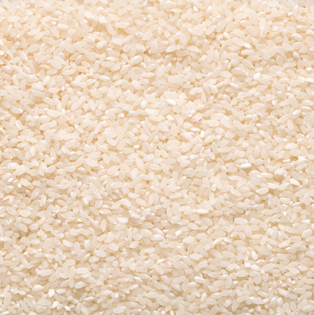 raw white rice grain food background