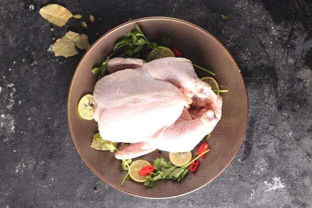 Raw Whole Chicken