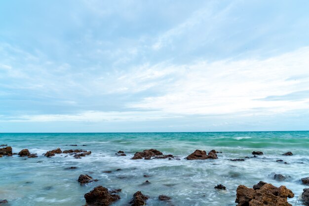 Rayong beach in thailand