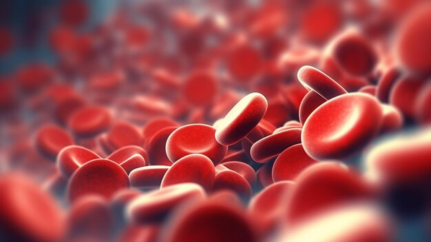 RBC Blood Cell Stock Photos Иллюстрации 3D Renders Art Concept