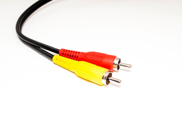 RCA plug red and yellow