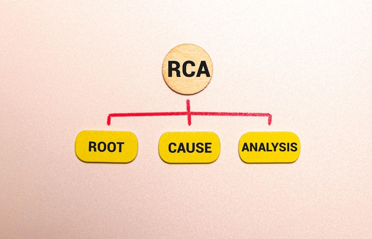 Photo rca root cause analysis method of problem solving used