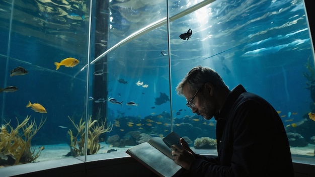 Foto lettura di libri in biblioteca per la celebrazione della giornata mondiale del libro