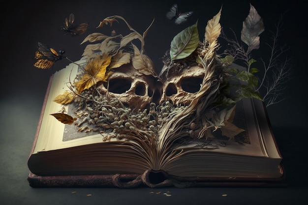 本を読むと、新しい物語への道が開かれます 異世界 おとぎ話 ファンタジー小説と短編小説 抽象と想像力 魔法と知識 紙のページ
