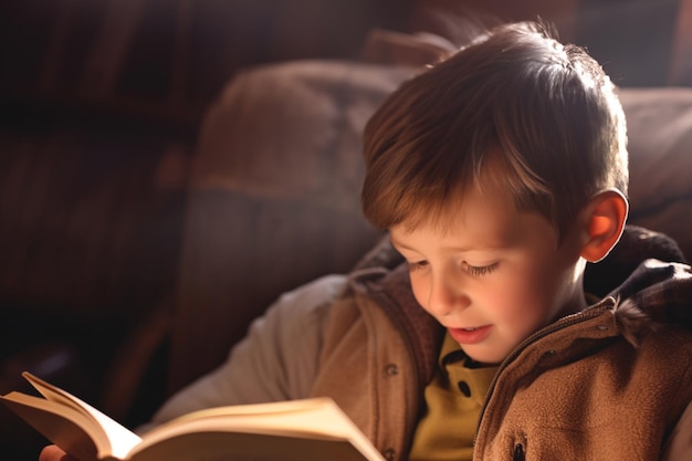 写真 子供の頃の読書 読書は本の重要性を強調する