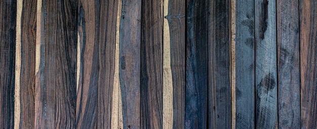 Vero legno nero a strisce per la decorazione d'interni con stampe fotografiche