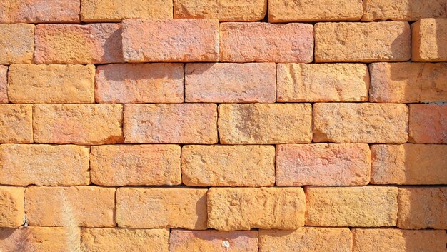 Real brick wall background