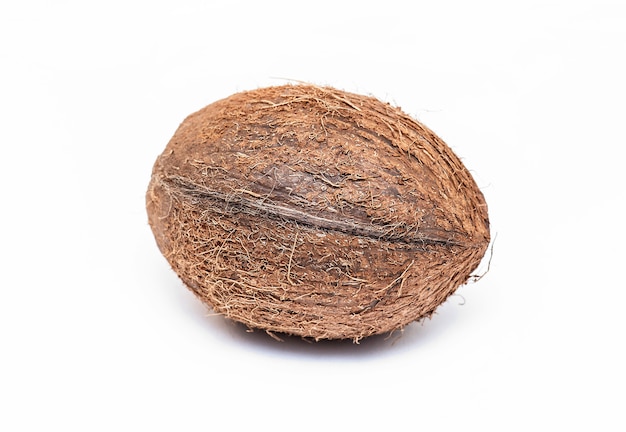 Real Coconut isolated 