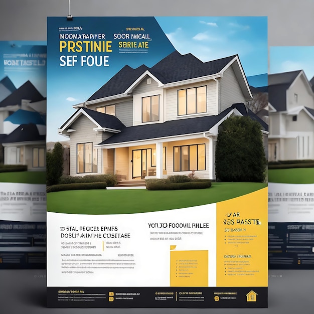 Real Estate Business Flyer Template Property Sale Flyer Design Real Estate Flyer Design bundle