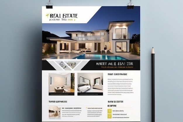 real estate flyer template