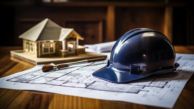 Модель строительства дома в сфере недвижимости и планы строительства