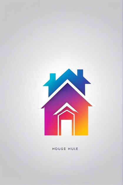 Фото Логотип дома недвижимости символ логотипа дома