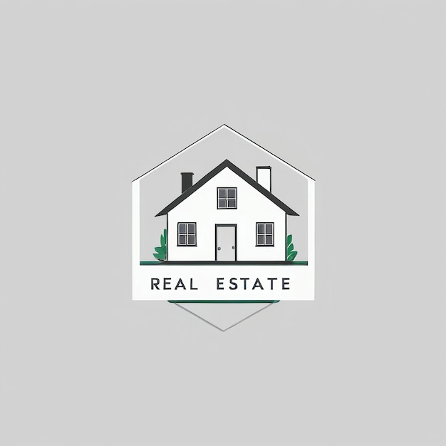 사진 부동산 상징 (real estate house logo) 은 부동산에 대한 상징이다.