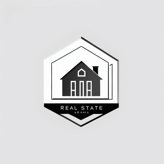 사진 부동산 로고 (real estate house logo) 는 부동산에 대한 로고이다.