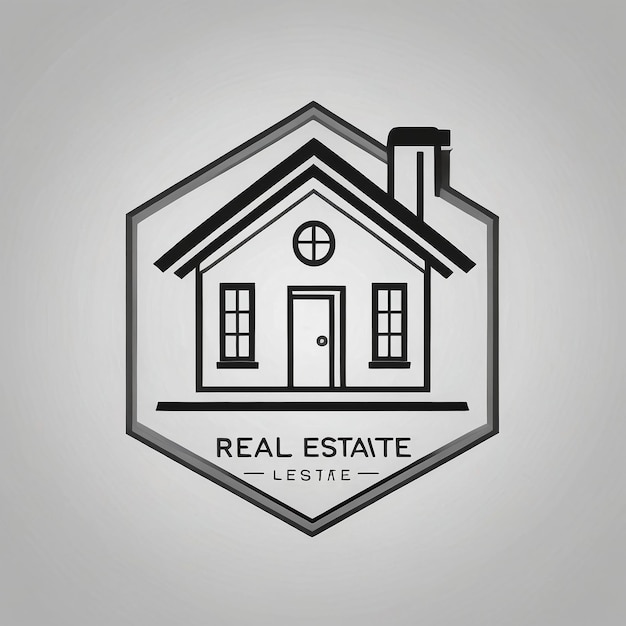 real estate house logo symbol a house logo