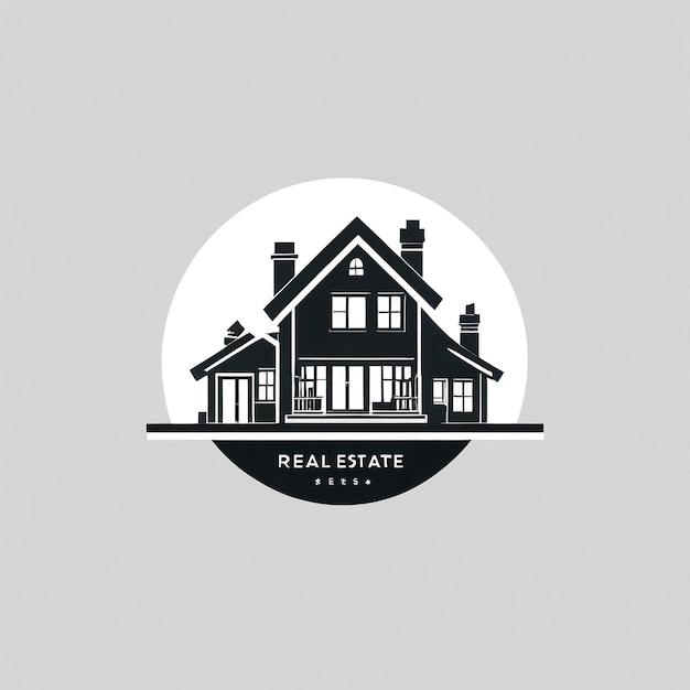 real estate house logo symbol a logo for a real estate