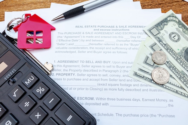 real estate purchase buying contract agreement