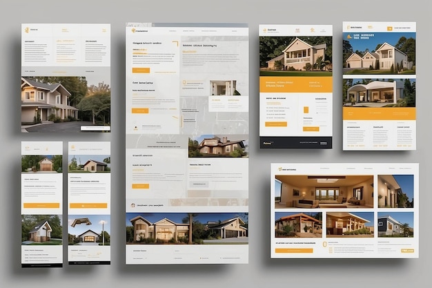 Foto template e mockup immobiliari