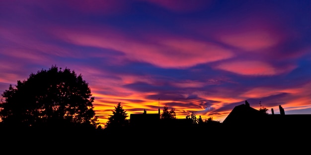 Vero tramonto milano