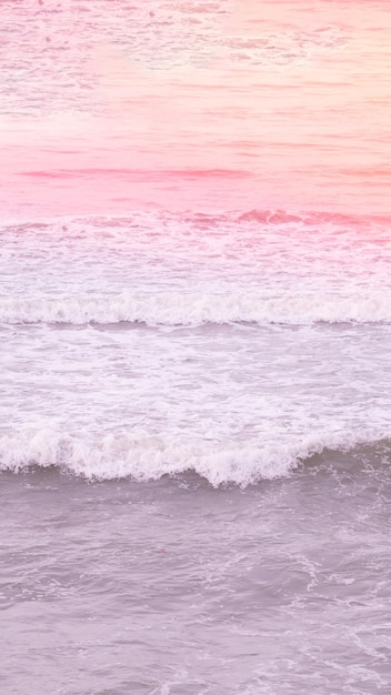 写真 リアルフォト 海水 波 アブストラクト 背景 自然 パワー ペール ライト パープル レッド オレンジ マット モアトーン 在庫あり