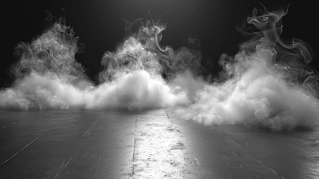 real smoke exploding outwards with empty center dramatic smoke or fog effect for spooky halloween ba