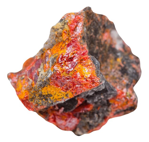 Realgar 돌 흰색 절연