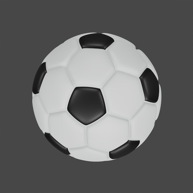 リアルな3Dサッカーのデザイン - 精度と細部を動かす
