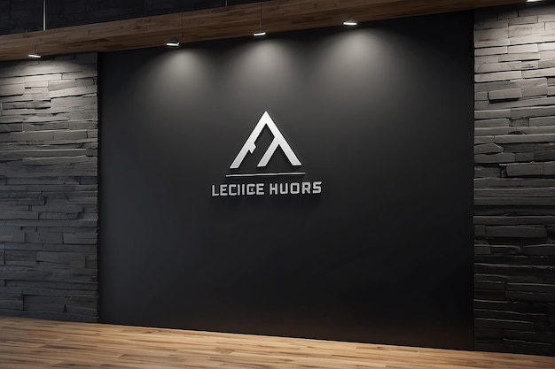 The realistic 3D light logos