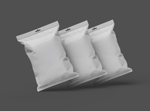 어두운 배경에 음식 간식  쿠키 땅콩 사탕을위한 현실적인 3d 렌더링 패키지