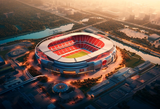 REALISTIC 4K STADIUM PHOTO