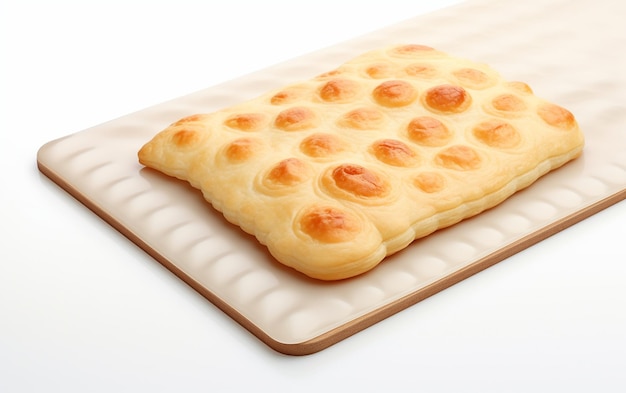 Realistic 8k image of a silicone pastry mat on white