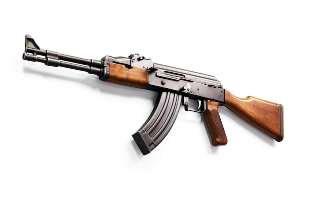 Realistic ak 47 png photo akm