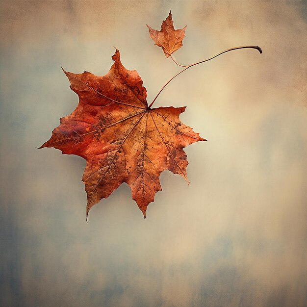 Photo realistic autumn leaves