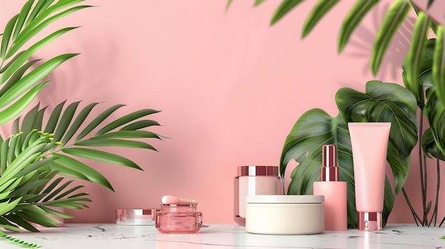 realistic background for product cosmetic or skincare