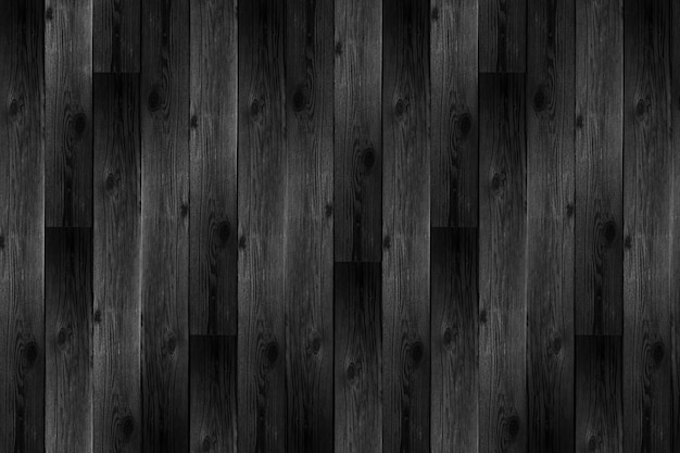 Photo realistic black wooden background