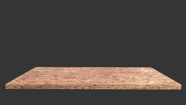 realistic brown wood  plank table top restaurant counter top