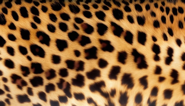 Реалистичная текстура меха гепарда